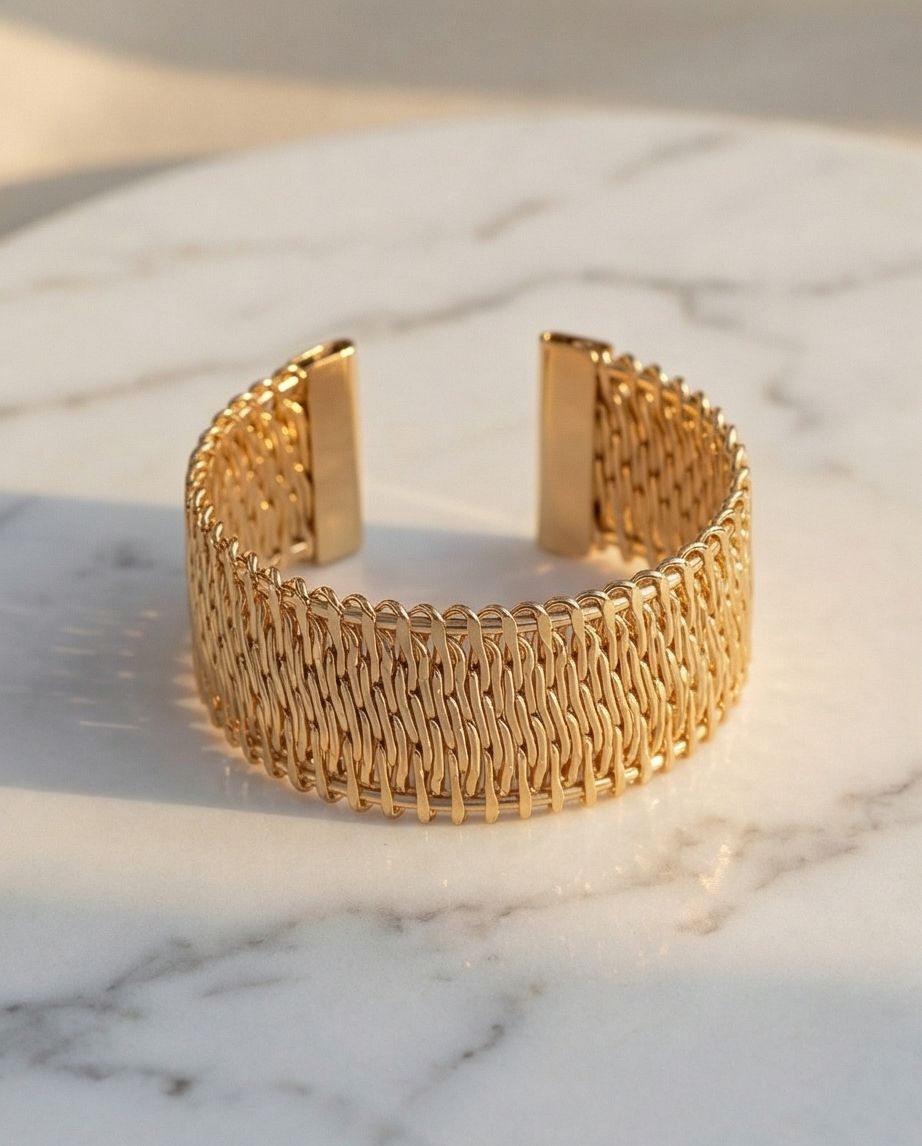 Pulsera de Metal Elegante
