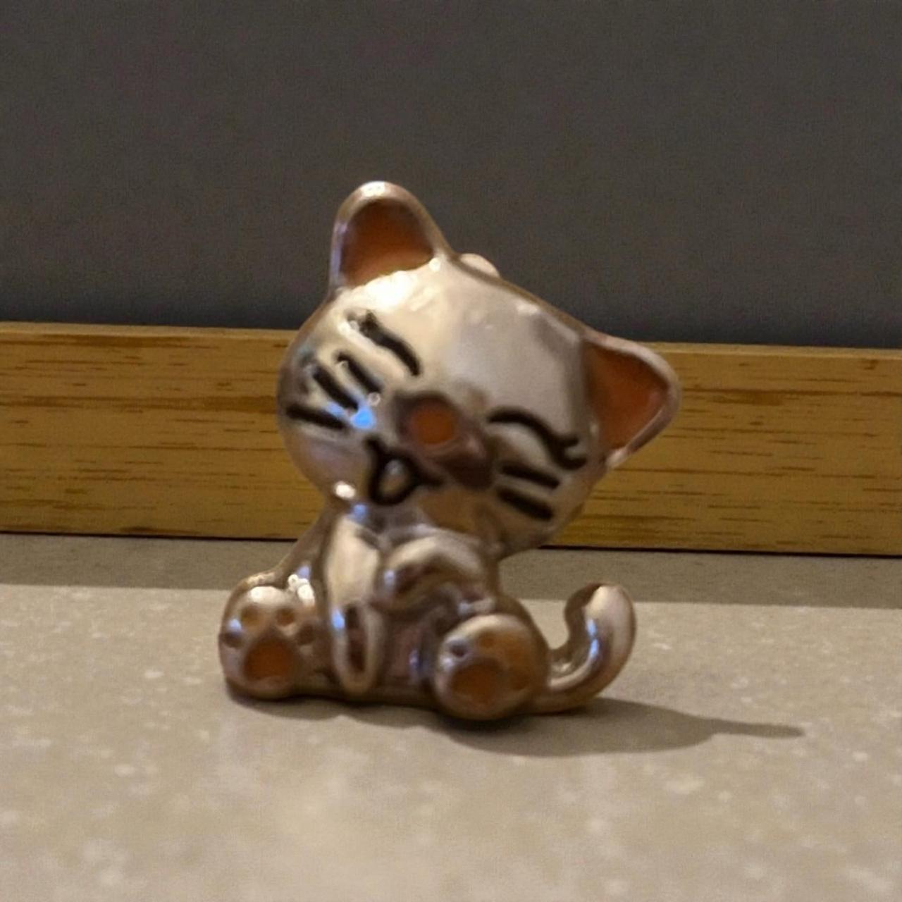Pendientes de Gato Color Metalico
