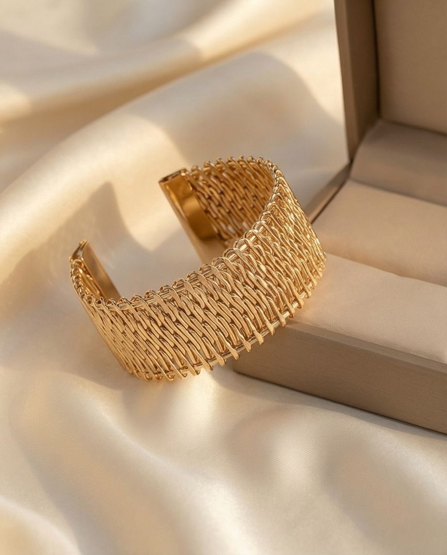 Pulsera de Metal Elegante