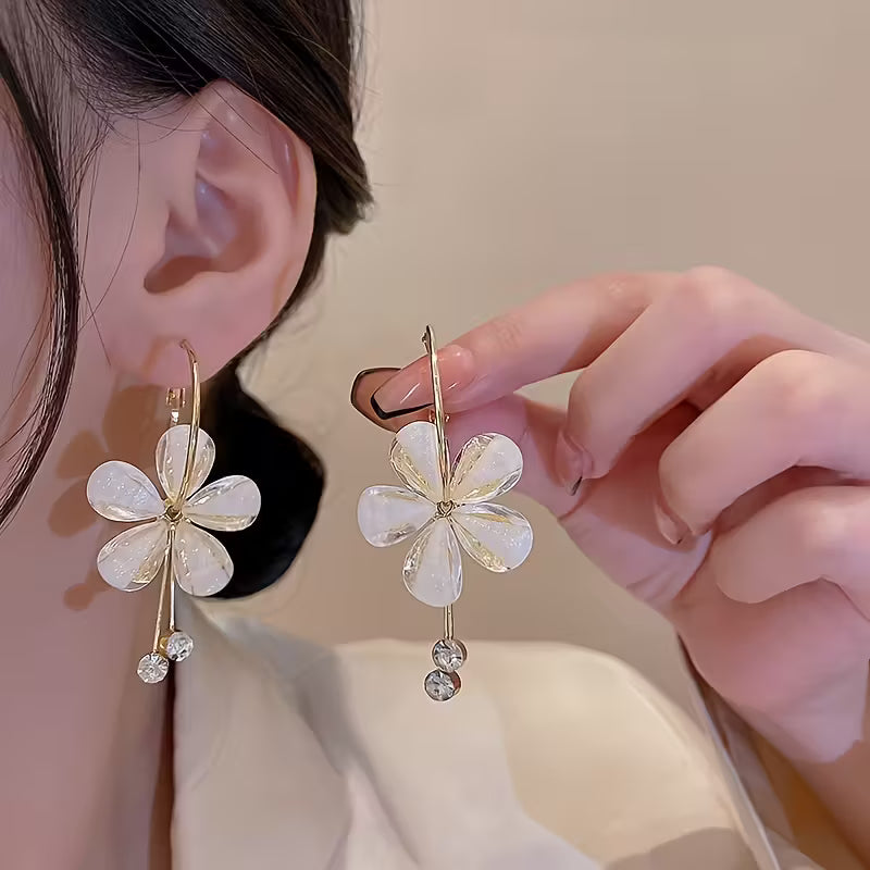Aretes Vintage de Flores