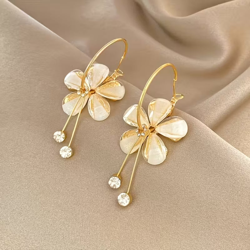 Aretes Vintage de Flores